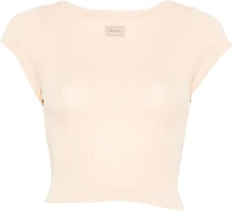 Jean Paul Gaultier Tops, Dames, Beige, S, Nylon, Top