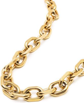Nialaya Round Cable Chain Necklace in Gold at Nordstrom