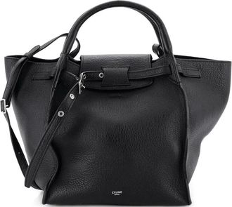 Celine Big Bag Grained Calfskin Small satchel - Zwart