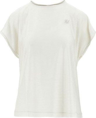 Emporio Armani ICON striped knitted top Woman M