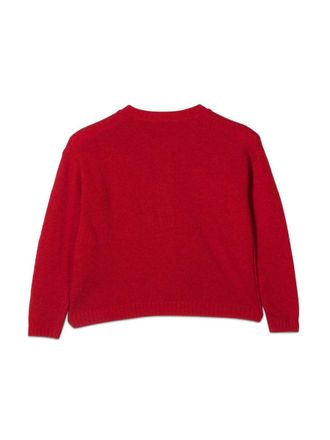 Il Gufo Golfino Tricot Sweater - Red