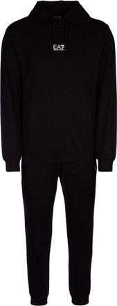 Emporio Armani Core Identity tracksuit - men - Cotton - M - Black