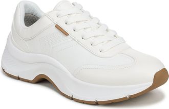 Dr. Scholls Walk Mode Sneaker in White Fabric at Nordstrom Rack, Size 9.5