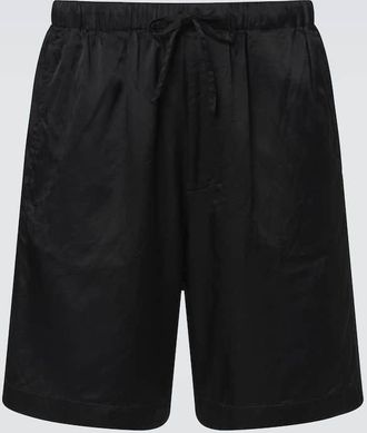 Dries Van Noten Gathered Bermuda shorts