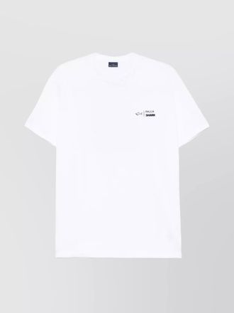 Paul & Shark cotton logo print t-shirt