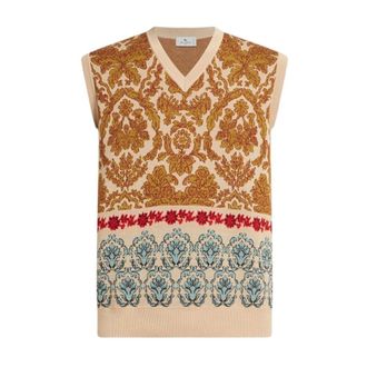 Etro Etro, Vests, male, Multicolor, Size: M Multicolour Stylish Jackets