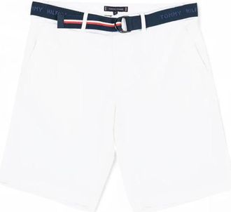 Tommy Hilfiger Brooklyn Essential Shorts - Heren - Korte Broeken - Wit - W38 - Katoen - Korte Broeken