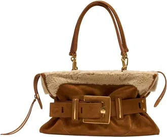 Balmain Mujer, Bolsos, Marr&oacute;n, Talla: ONE Size