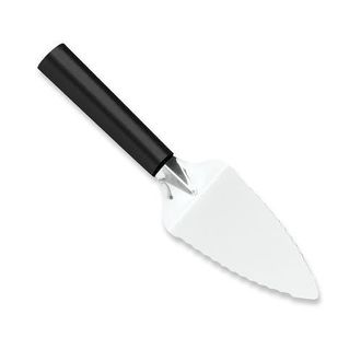 Rada Cutlery Serrated Pie Server Stainless Steel Face in Black at Nordstrom