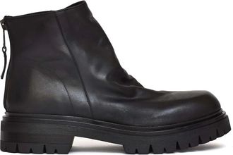 Elena Iachi Schoenen, Dames, Zwart, 40 EU, Leer, Enkellaarsjes