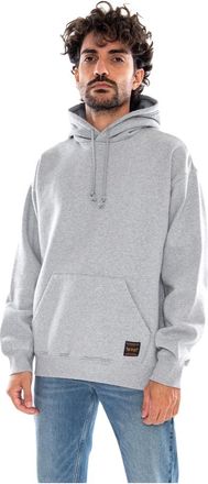 Levi's Workwear PO Hoodie Desert Palm Brushed F - Heren - Sweatshirts & Hoodies - Grijs - Maat: L Katoen