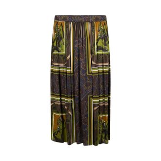 Iceberg Midi Rok - Dames - Rokken - Veelkleurig - Maat: 2XS