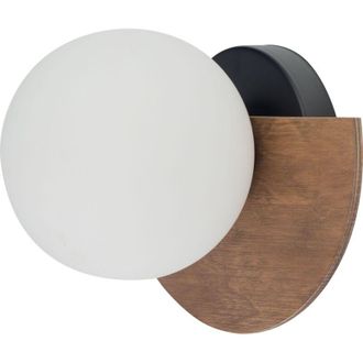 Sigma Specchio Applique nera bianca marrone design interno