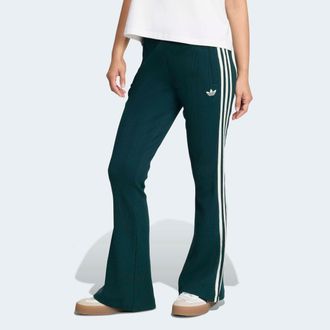 adidas Sporthose ADIDAS ORIGINALS WAFFLE PANTS, Damen, Gr. XXL, N-Gr, aurora ivy, Obermaterial: 59% Baumwolle, 39% Polyester, 2% Elasthan, Hosen Sporthose
