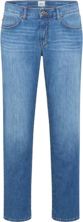 Brax Brax denim effen blauw normale fit