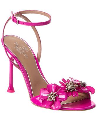 Valentino Vlogo Signature 100 Patent Sandal
