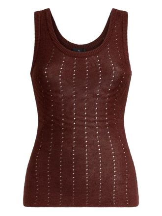 Etro knitted vest - Brown