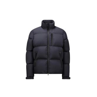 Moncler Heren, Jassen, Blauw, Maat: L Nylon