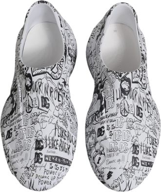 Dolce & Gabbana Mens Daymaster Sneaker White Calf Leather