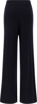 Max Mara Womens Blue Cashmere Casual Pants