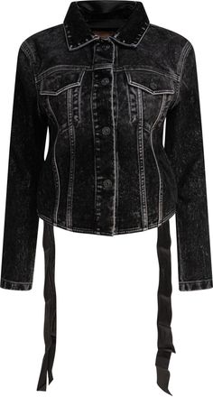 Balenciaga Denimjack met veters