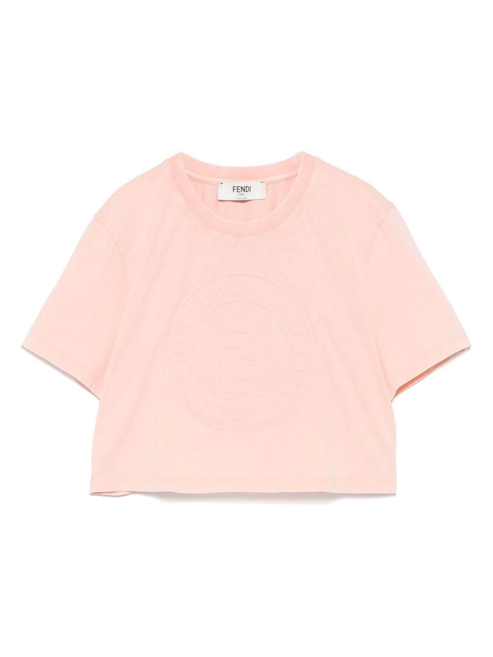 Tシャツ・カットソー FENDI SS25 TSHIRT CROP LOGO (FS9715ASNI F1RX9) 210.jpg