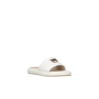 Pinko Pinko, Dames, Schoenen, Wit, Maat: 41 EU Leer