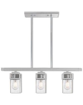 Livex Lighting Livex Harding 3 Light CH Linear Chandelier