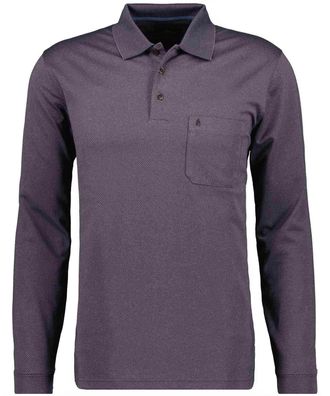 Ragman Poloshirt RAGMAN, Herren, Gr. 6XL, braun (mokka, 835), Baumwollmischung, regular fit, ohne Ausschnitt, Shirts Poloshirt