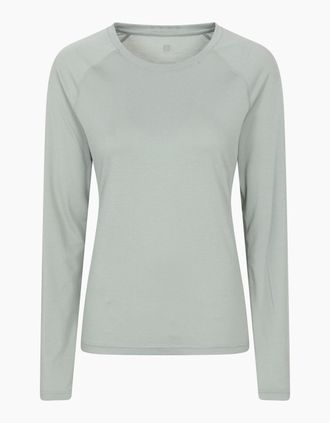 Mountain Warehouse Womens Mountain Warehouse Womens/Ladies Quick Dry Long-Sleeved Top - Green - Size: 14