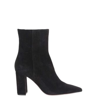 PARIS TEXAS Black Zipper Boots