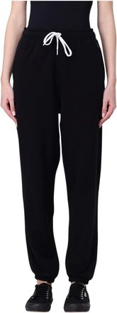Polo Ralph Lauren Broeken, Dames, Zwart, S, Athletic Pants