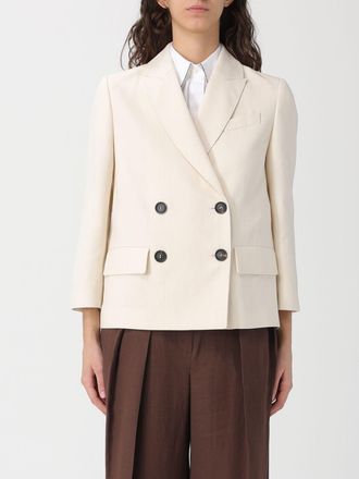 Brunello Cucinelli Jacket BRUNELLO CUCINELLI Woman color Cream