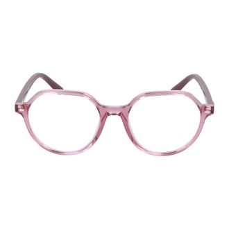 Ray-Ban Glasses, unisex, Pink, Size: 47 MM Unique Irregular Frame Eyeglasses