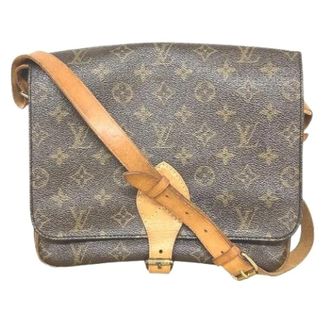 Louis Vuitton Pre-owned Cross Body Bags, female, Brown, Size: ONE SIZE Pre-owned Canvas Cross Body Bag