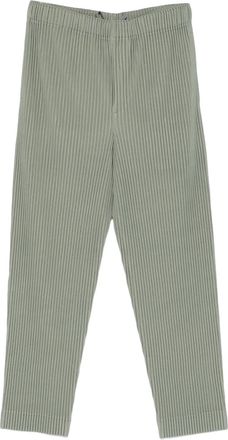 Homme Pliss&eacute; Issey Miyake Plooibroek - Groen