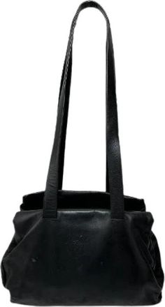 Prada Pre-owned Vintage Schoudertas - Dames - Vintage Schoudertas - Zwart - ONE Size - Leer - Vintage