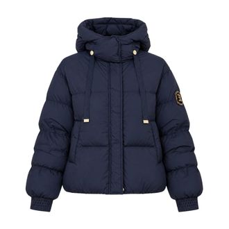 Ermanno Scervino Piumino A011 EX0 - Dames - Jassen - Blauw - Maat: XS Polyamide
