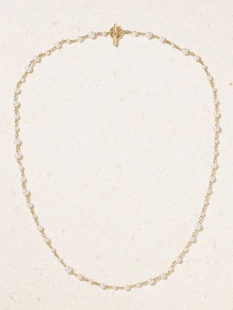 David Yurman Collana In Oro 18 Carati Con Perle Pearl Classics