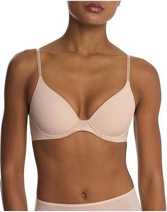 Natori Soft Focus Convertible Demi T-shirt Bra Womens Bra Lite Mocha : 30DDD, Elastane/Nylon