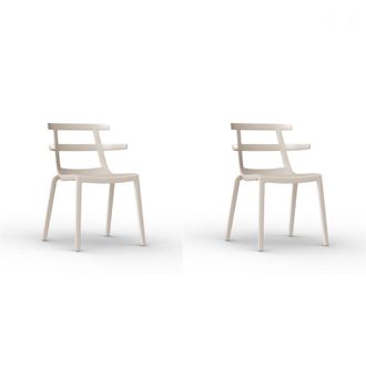 Resol Sillas tokyo pl&aacute;stico marfil (pack de 2)