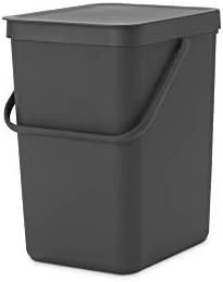 Brabantia Sort & Go Cubo De Basura 25l Gris Compacto