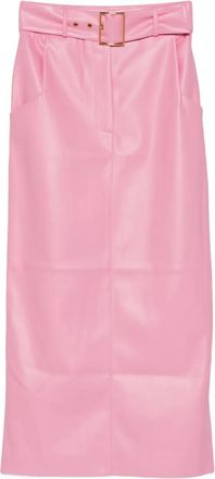 Rowen Rose Rok met ceintuur - Roze