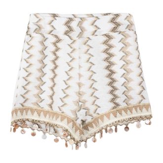 PHO Firenze Short Shorts, female, White, Size: M Short Shorts