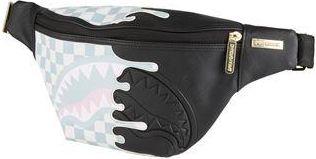 Sprayground CREAM CHECK UNFINISHED SHARK SAVVY CROSSBODY