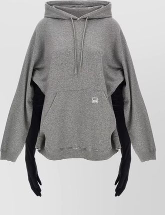 Maison Margiela hooded dress gloves and front pocket