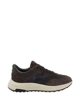 Hogan hyperlicht leren sneakers