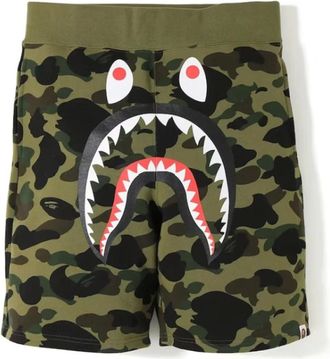 A Bathing Ape Casual Shorts, male, Green, Size: 2XL Casual Shorts