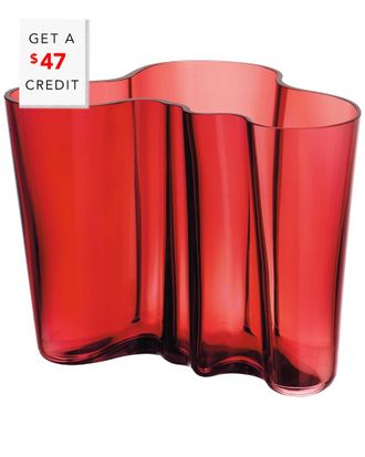 iittala Aalto Vase With $47 Credit