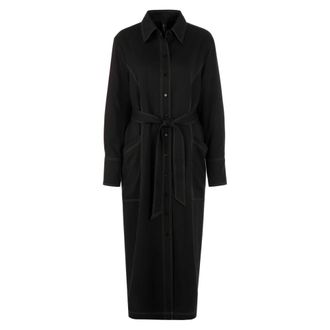 Marc Cain Shirt Dress - Dames - Jurken - Zwart - Maat: S